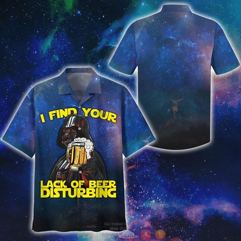 Darth Varder I Find You Lack Of Beer Hawaiian Shirt