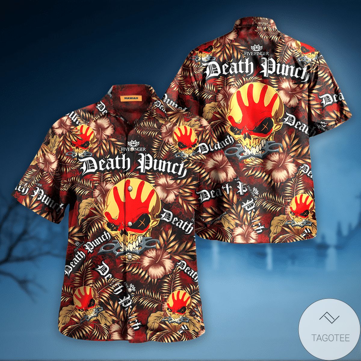 Death Punch Hawaiian Shirt