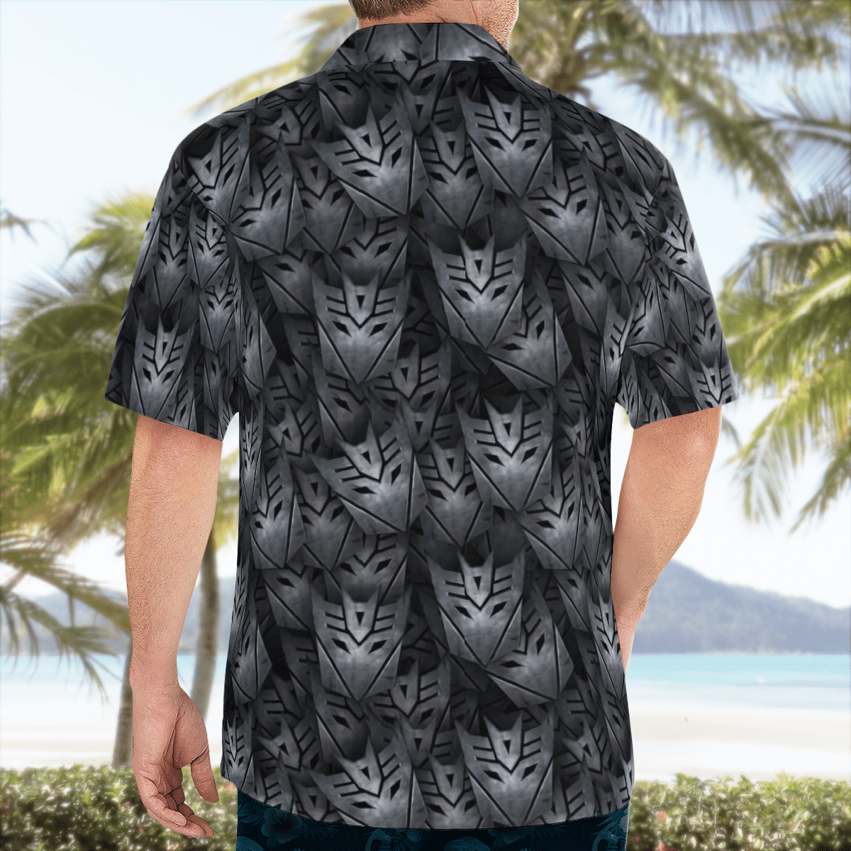 Decepticon Transformer Hawaiian Shirt