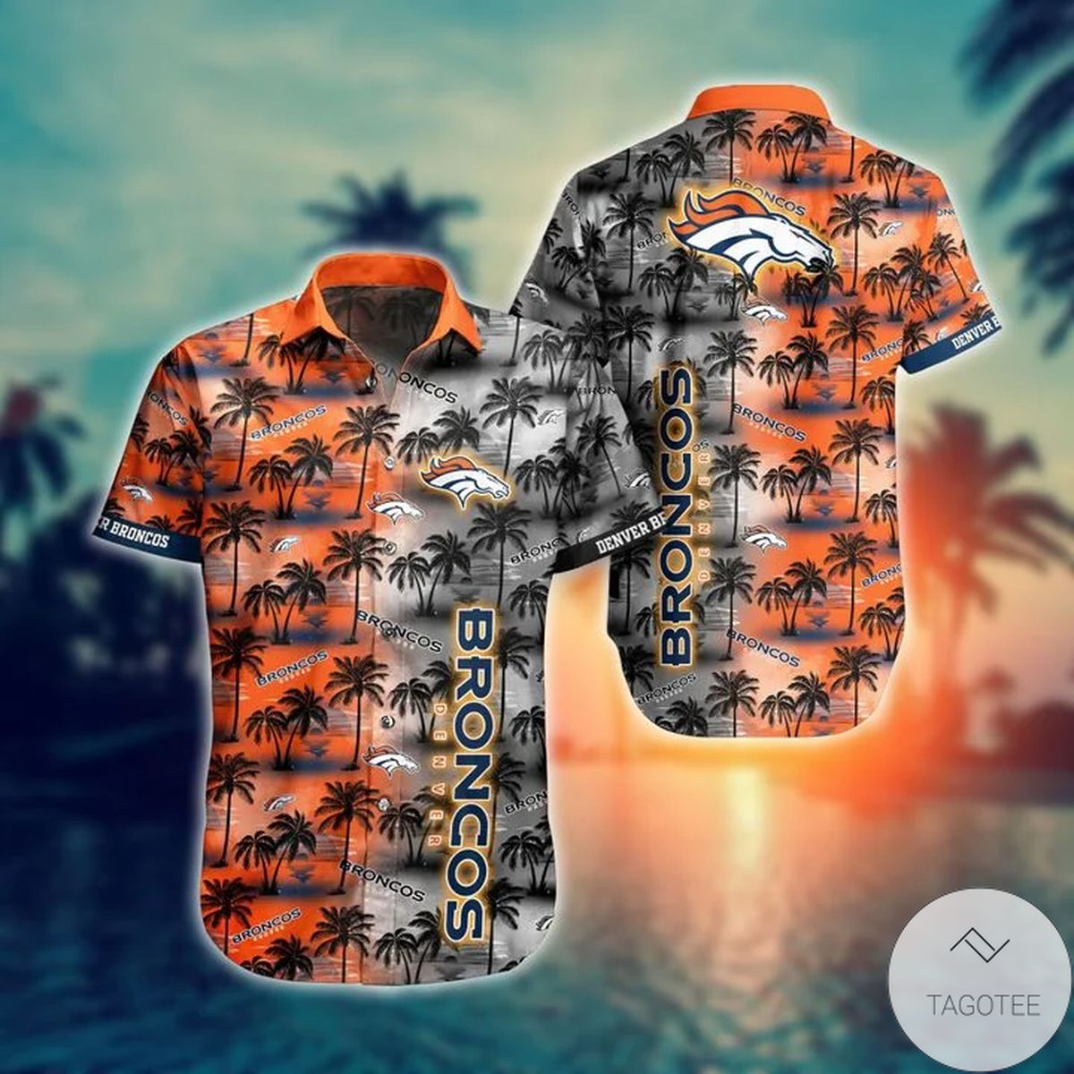 Denver Broncos Nfl Hawaiian Shirt