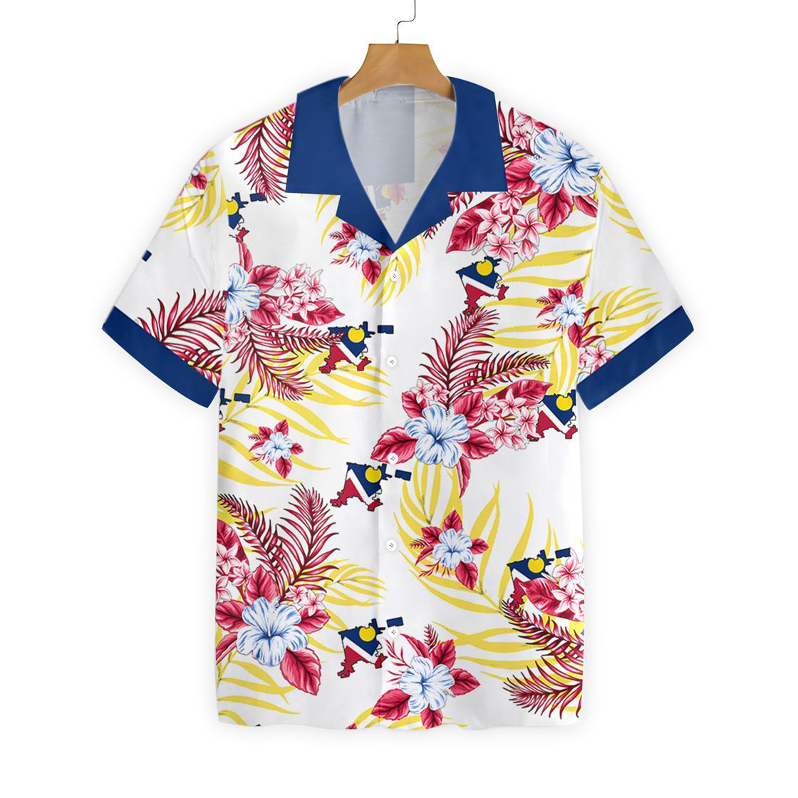 Denver Hibicus Proud Hawaiian Shirt