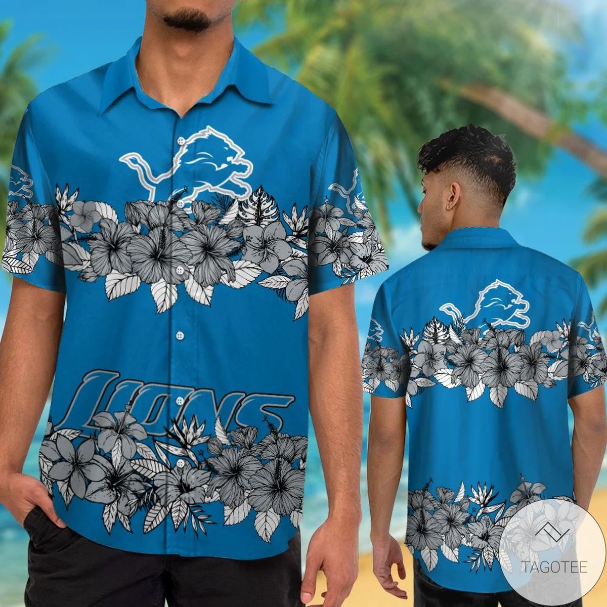 Detroit Lions Hawaiian Shirt