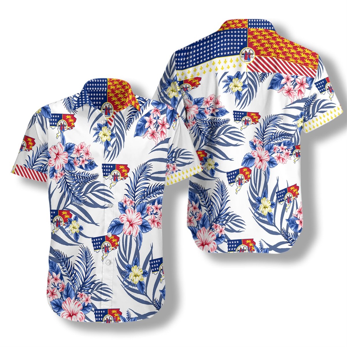 Detroit Proud Proud Hawaiian Shirt