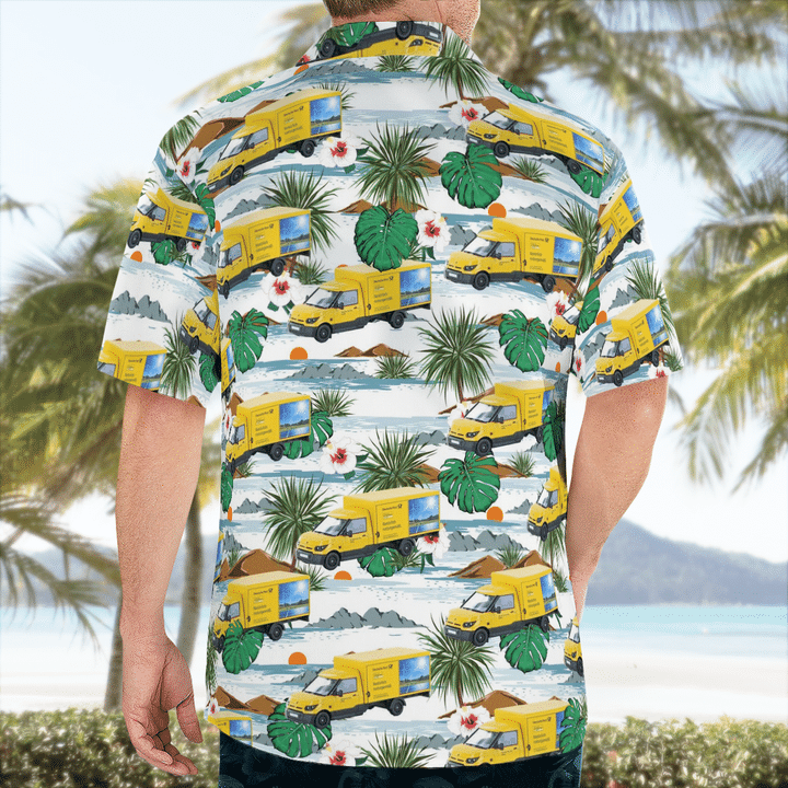 Deutsche Post Streetscooter Hawaiian Shirt