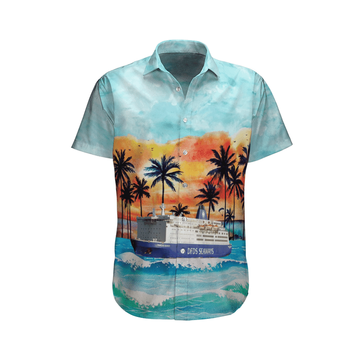 Dfds Ms Princess Seaways  Hawaiian Shirt