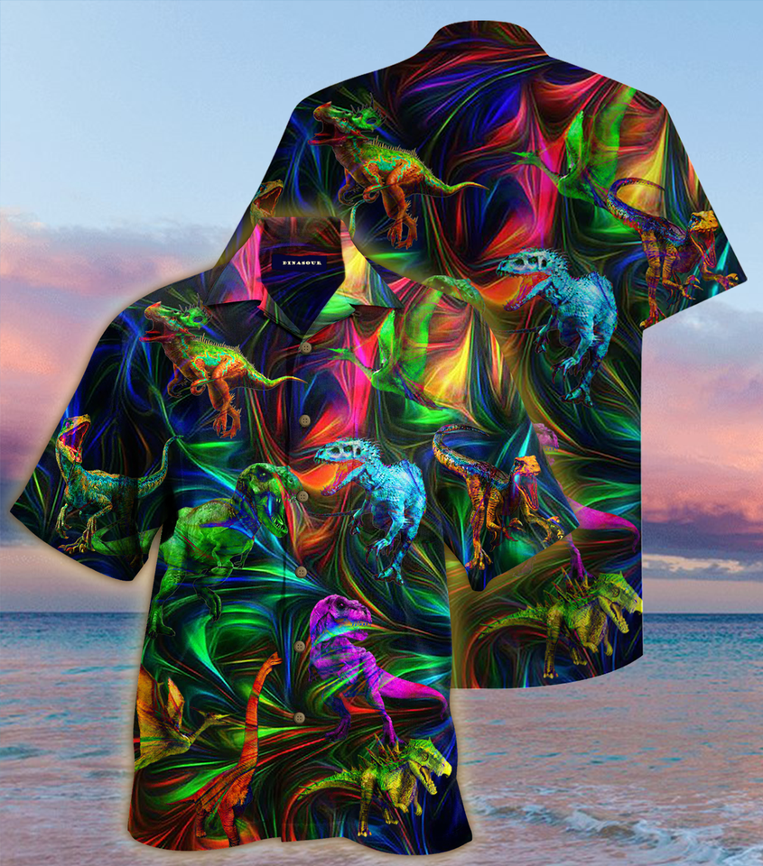 Dinosaur Fantasy Hawaiian Shirt