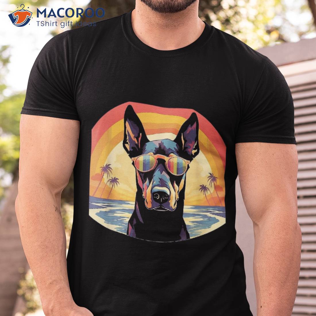 Doberman Pinscher Dog Kids Shirt