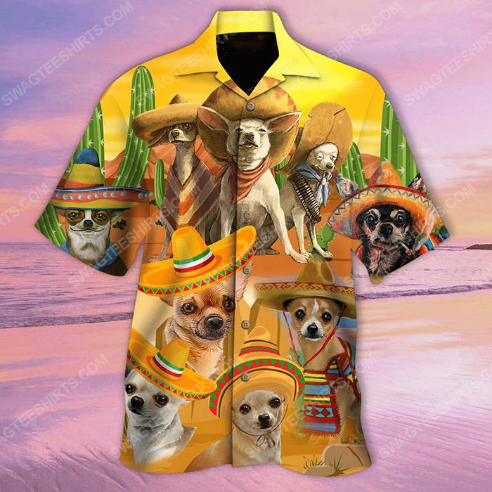 Dog Chihuahua Is My Best Friend Summer Vacation Hawaiian Shirt