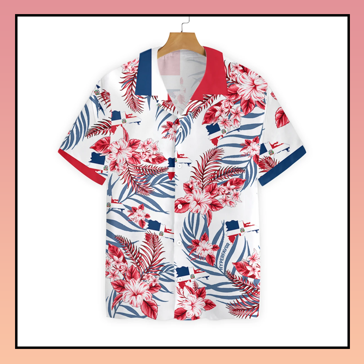 Dominican Proud Hawaiian Shirt