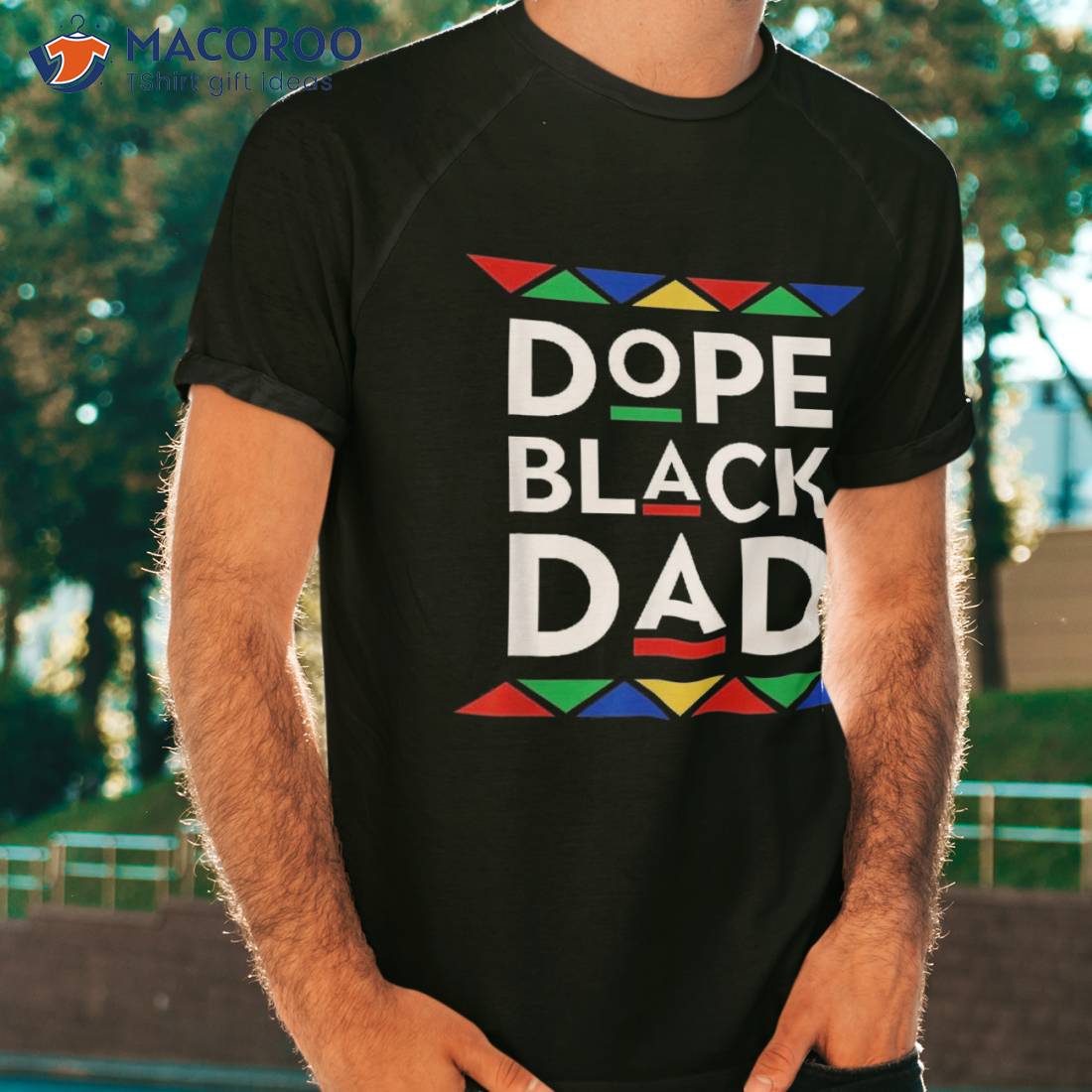 Dope Black Dad Cool Father’s Day Gift African American Pride Shirt