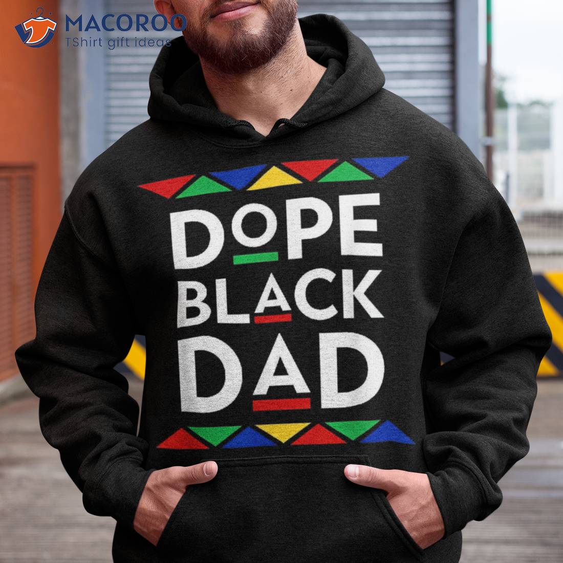 Dope Black Dad Cool Father’s Day Gift African American Pride Shirt