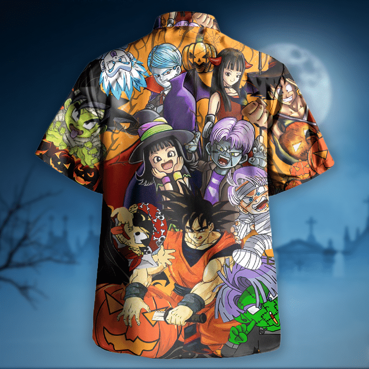 Dragon Ball Halloween Hawaiian Shirt