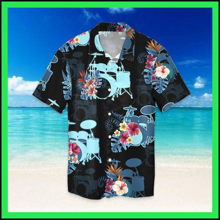 Drum Tropical Hawaiian Shirt- Limited Edition