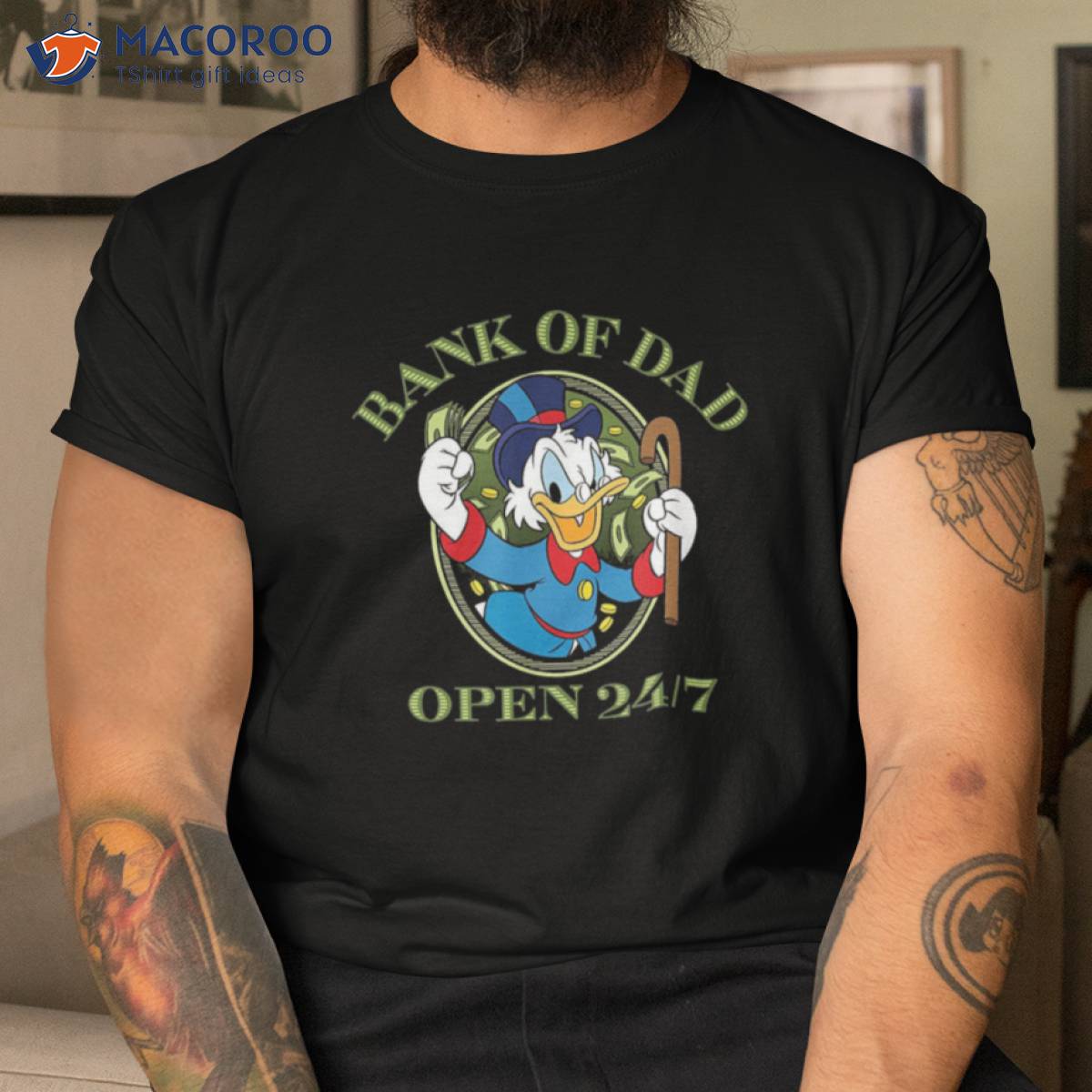 Ducktales Bank Of Dad Open 24/7 T-Shirt