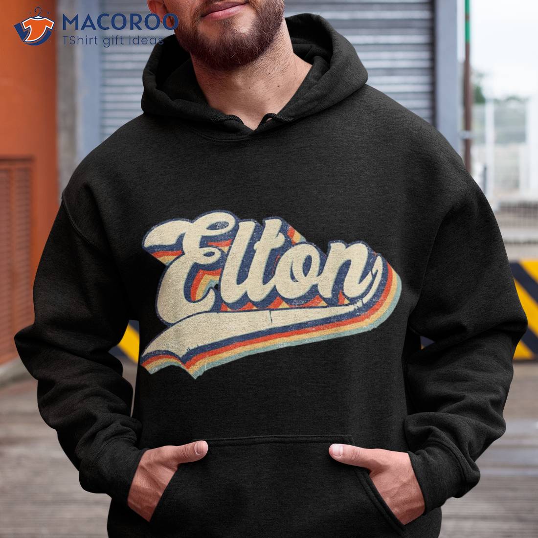 Elton Name Personalized Vintage Retro Gift Shirt