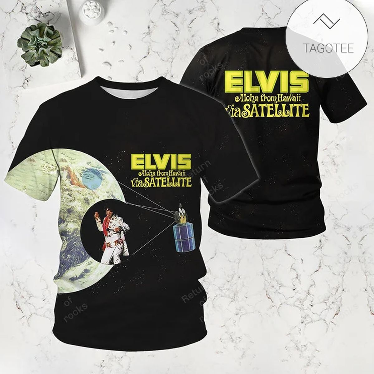Elvis Aloha From Hawaii Via Satellite Shirt  Tagotee