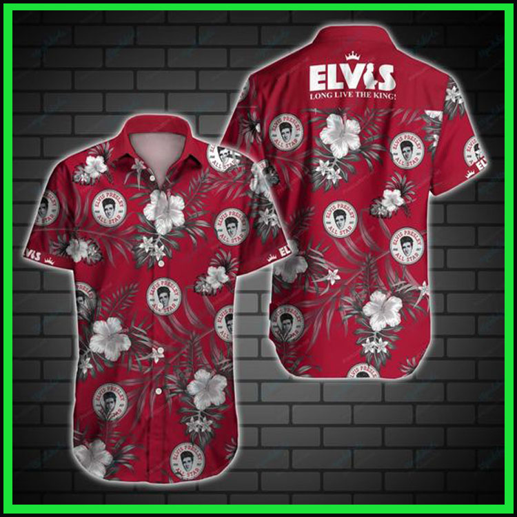 Elvis Presley Long Live The King Hawaiian Shirt