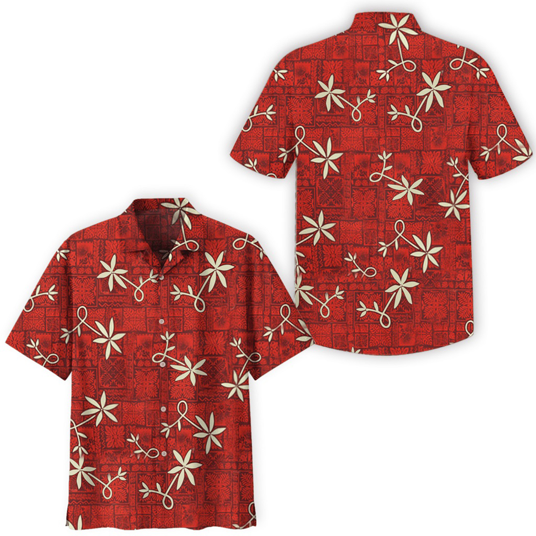 Elvis Presley Vintage Red Hawaiian Shirt Elvis Presley Vintage Red Hawaiian Shirt