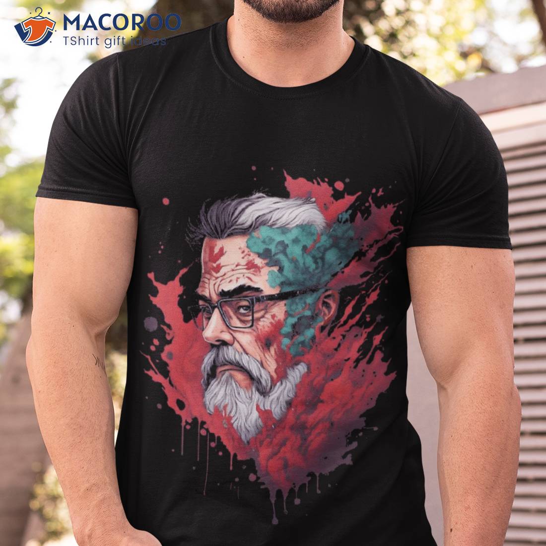 Face Dad Magic Design Unisex T-Shirt