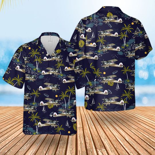 Fairey Swordfish Hawaiian Shirt Hawaiian Shirt