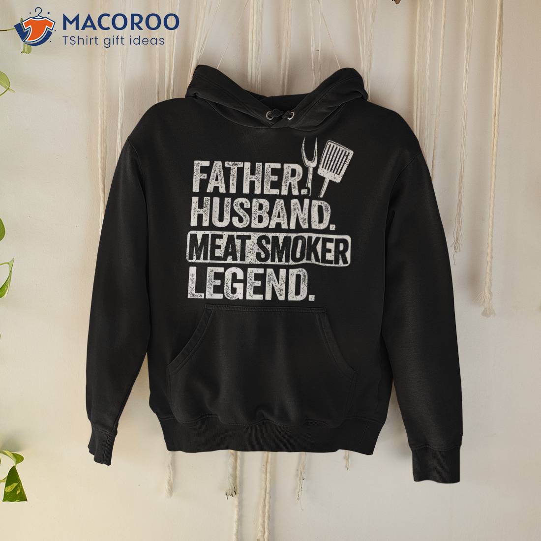 Father Husband Meat Smoker Legend Grilling Dad Smoking Shirt