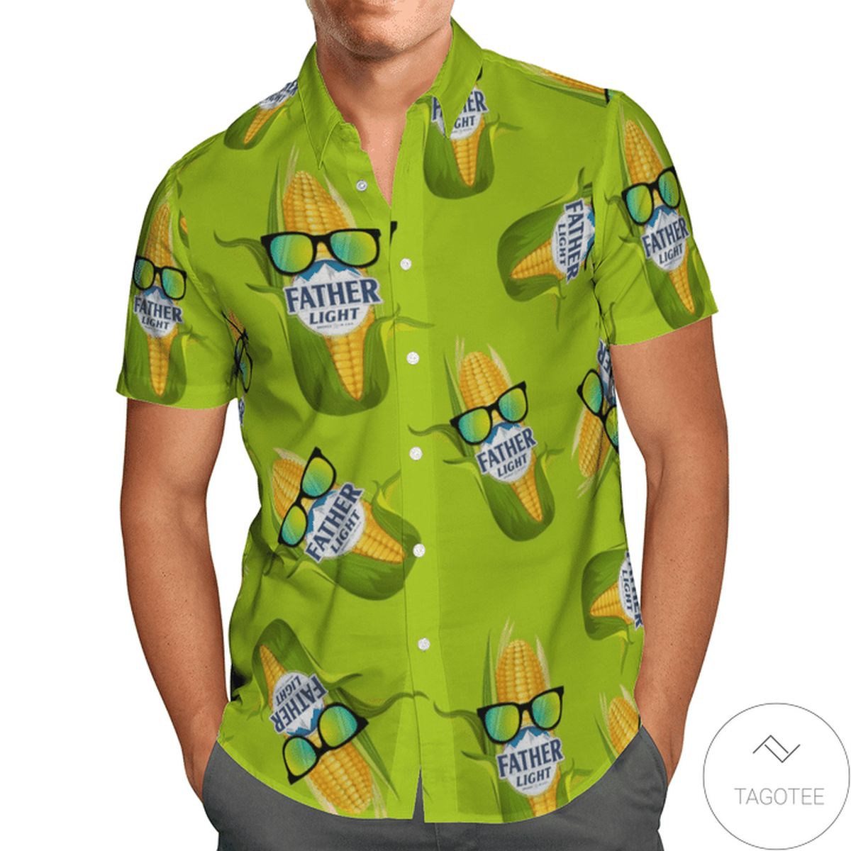 Father Light Corn Hawaiian Shirt