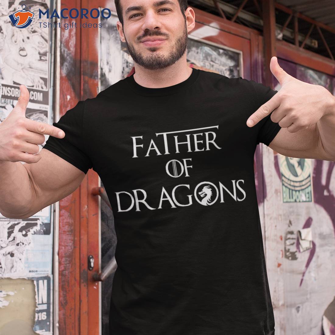 Father Of Dragons Shirt Fathers Day Best Gift For Dad