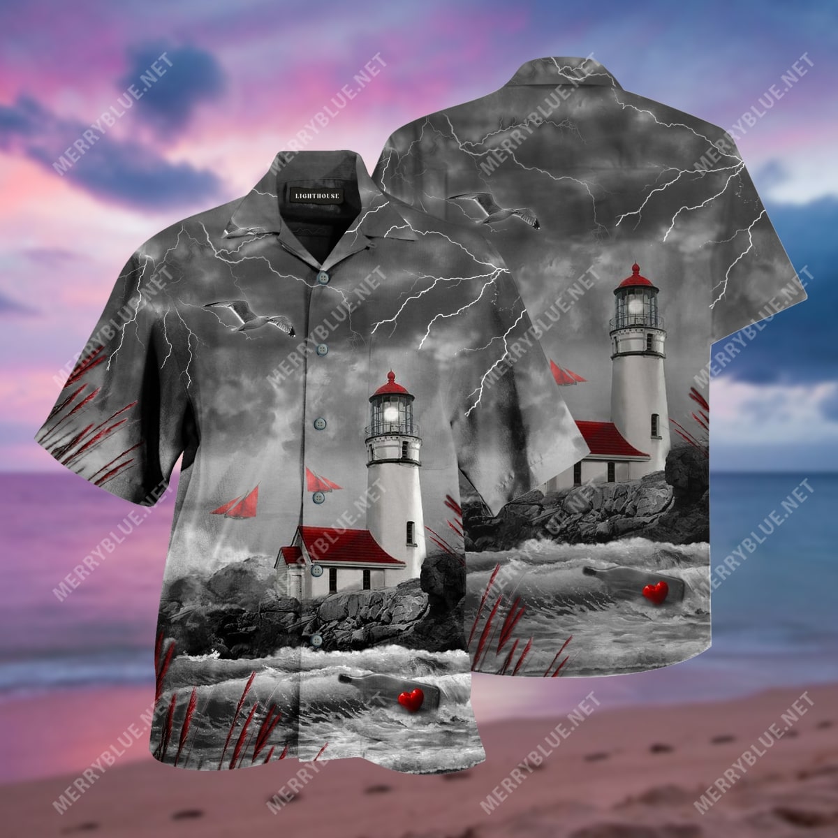 Finding Light And Thunder All Over Printed Hawaiian Shirt