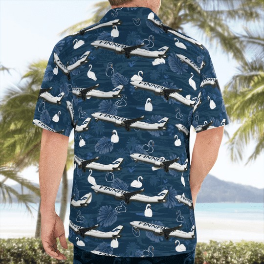 Finnair Airbus A330-302 Hawaiian Shirt