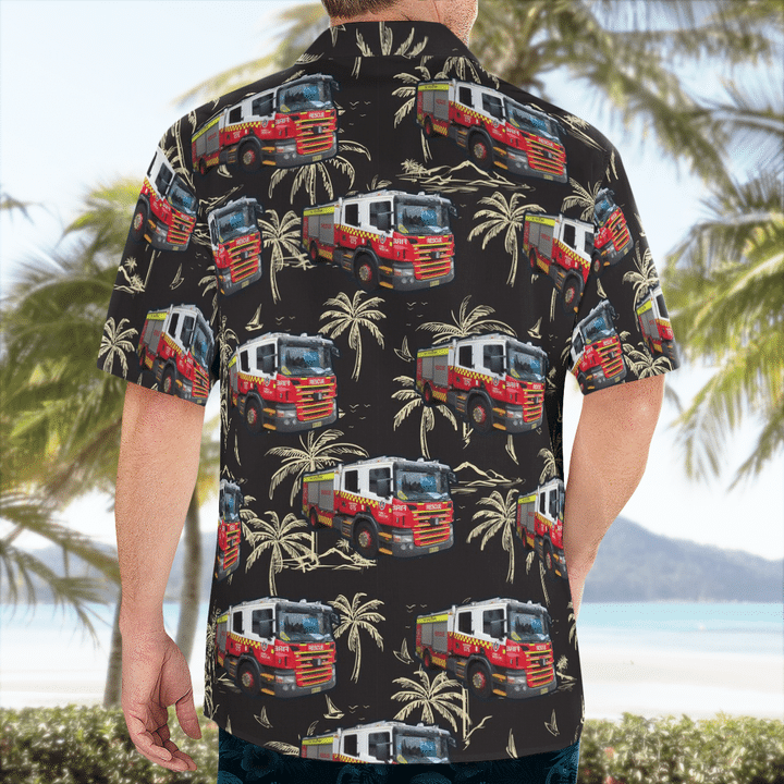 Fire And Rescue Nsw Pumper Hawaiian Shirt