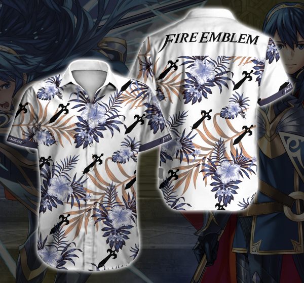 Fire Emblem Hawaiian Shirt Summer Button Up