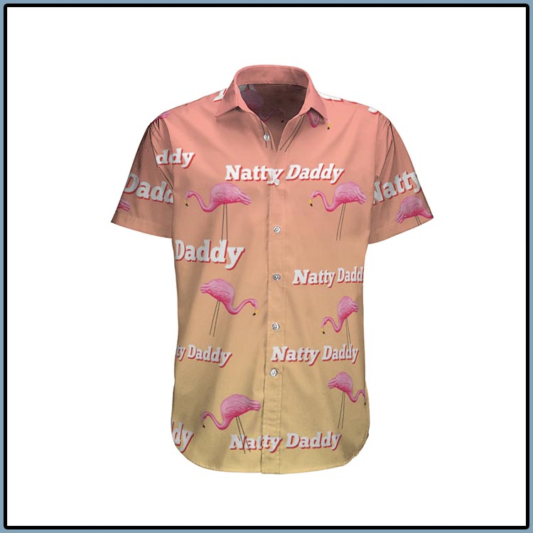 Flamingo Natty Daddy Hawaiian Shirt