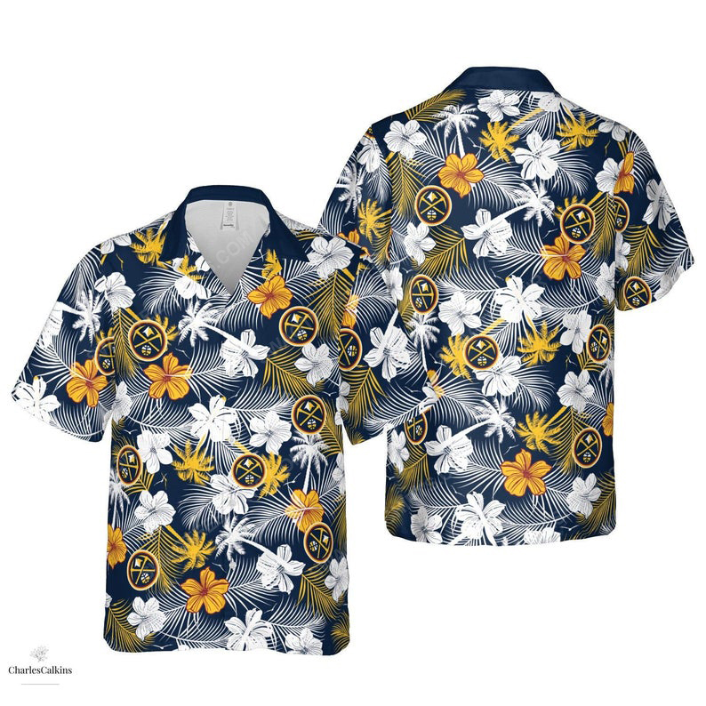 Floral Denver Nuggets Nba Basketball Sports Hawaiian Shirt