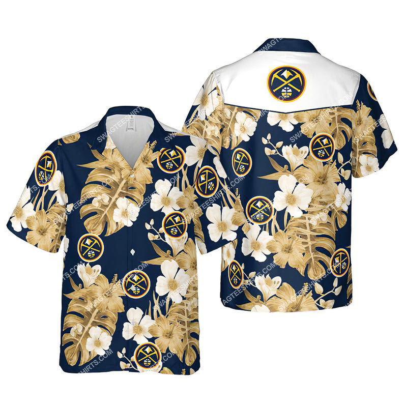 Floral Denver Nuggets Nba Summer Vacation Hawaiian Shirt