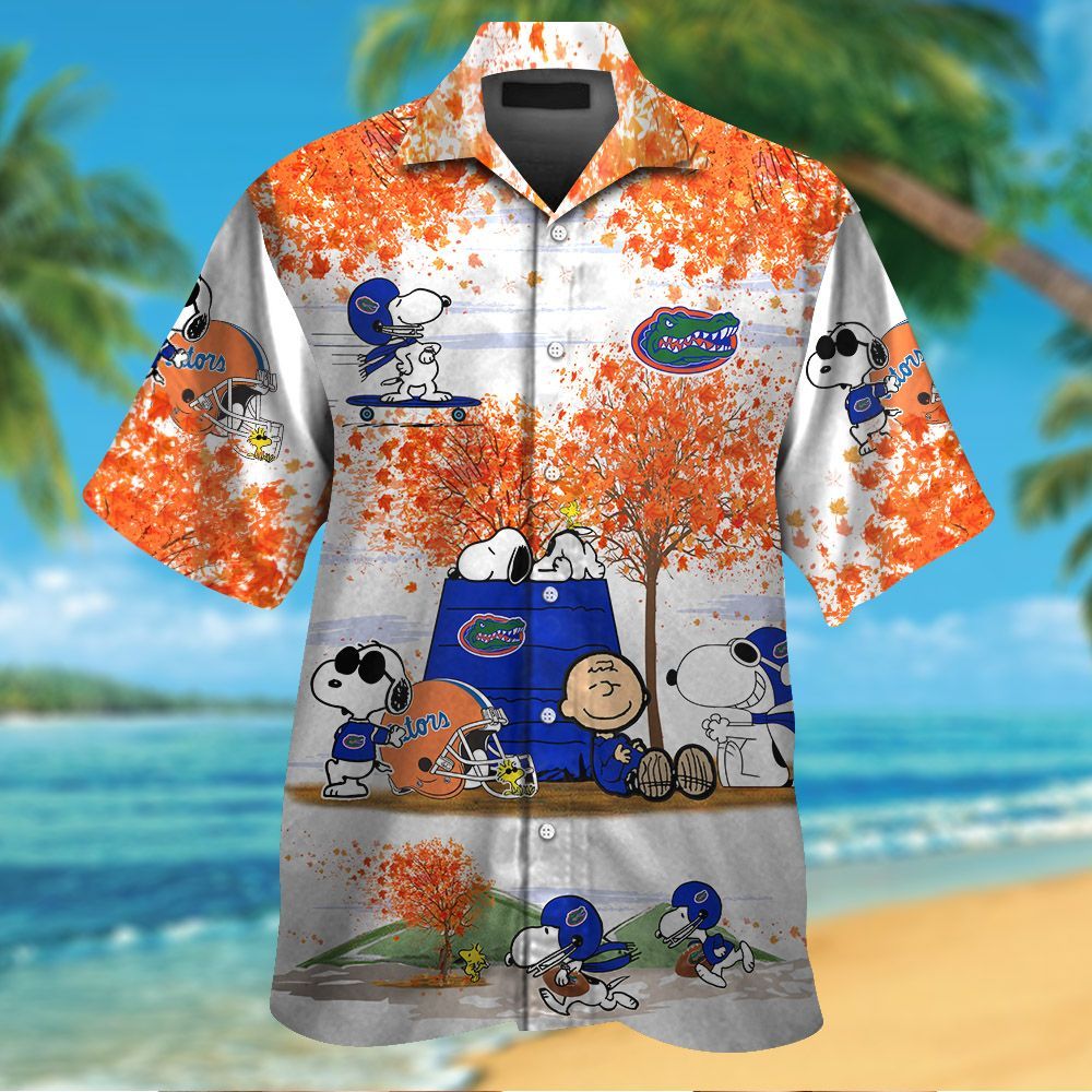 Florida Gators & Snoopy Hawaiian Shirt Hot Trendy Summer 2024