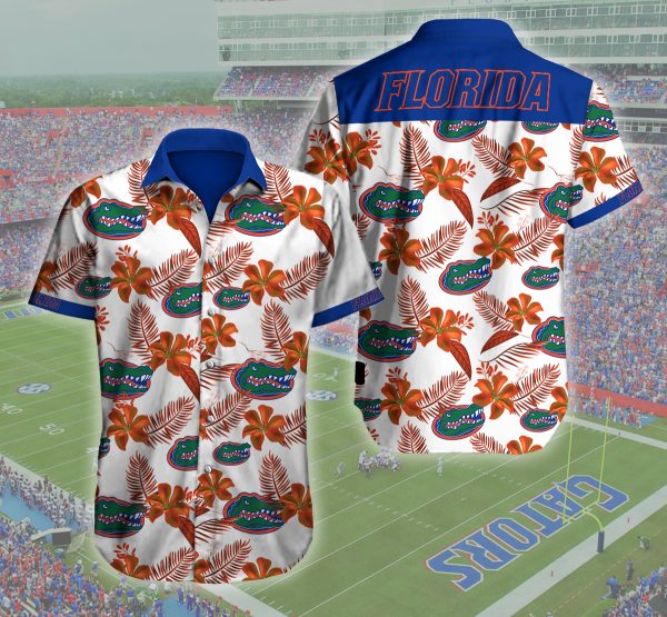 Florida Gators Football 3D Hawaiian Shirt Summer Button Up