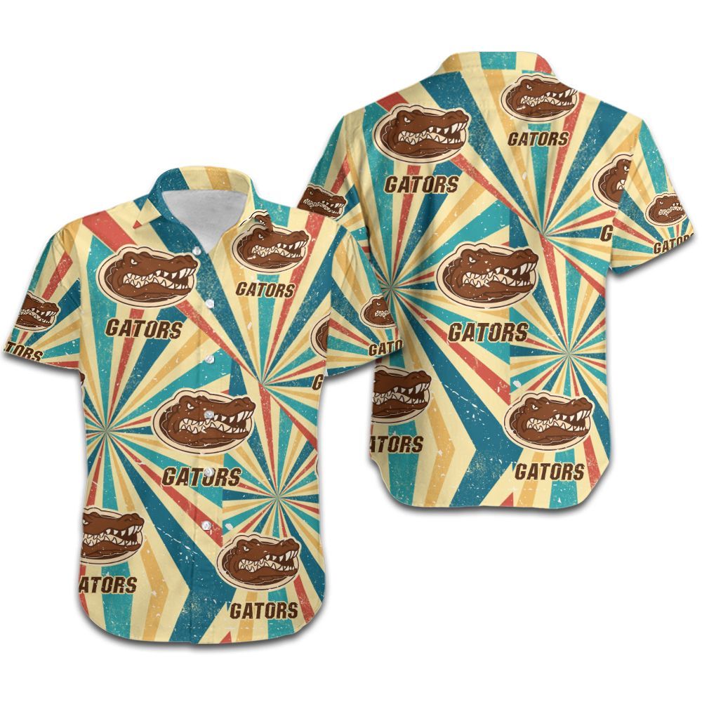 Florida Gators Retro Hawaiian Shirt Hot Trendy Summer 2024