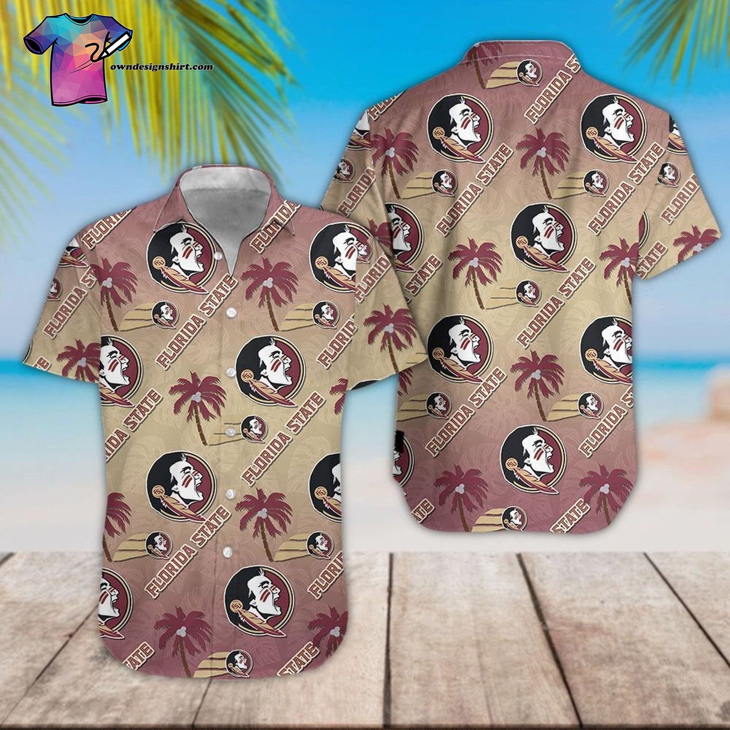 Florida State Seminoles Football Team Hawaiian Shirt