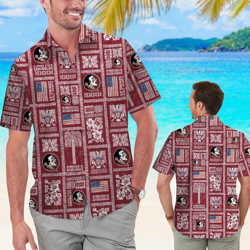 Florida State Seminoles Hawaiian Shirt Hot Trendy Summer 2024