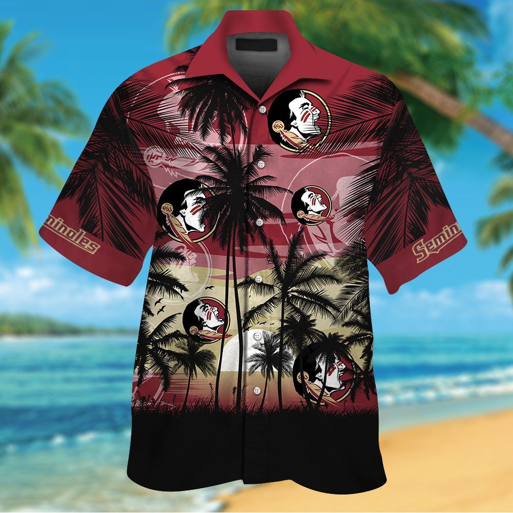 Florida State Seminoles Tropical Hawaiian Shirt Hot Trendy Summer 2024