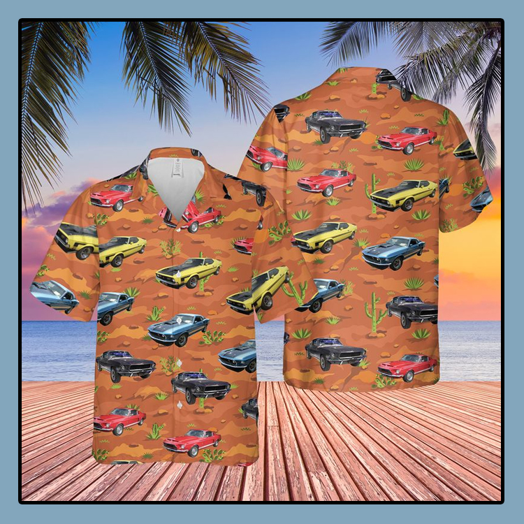 Ford Mustang First Generationhawaiian Shirt