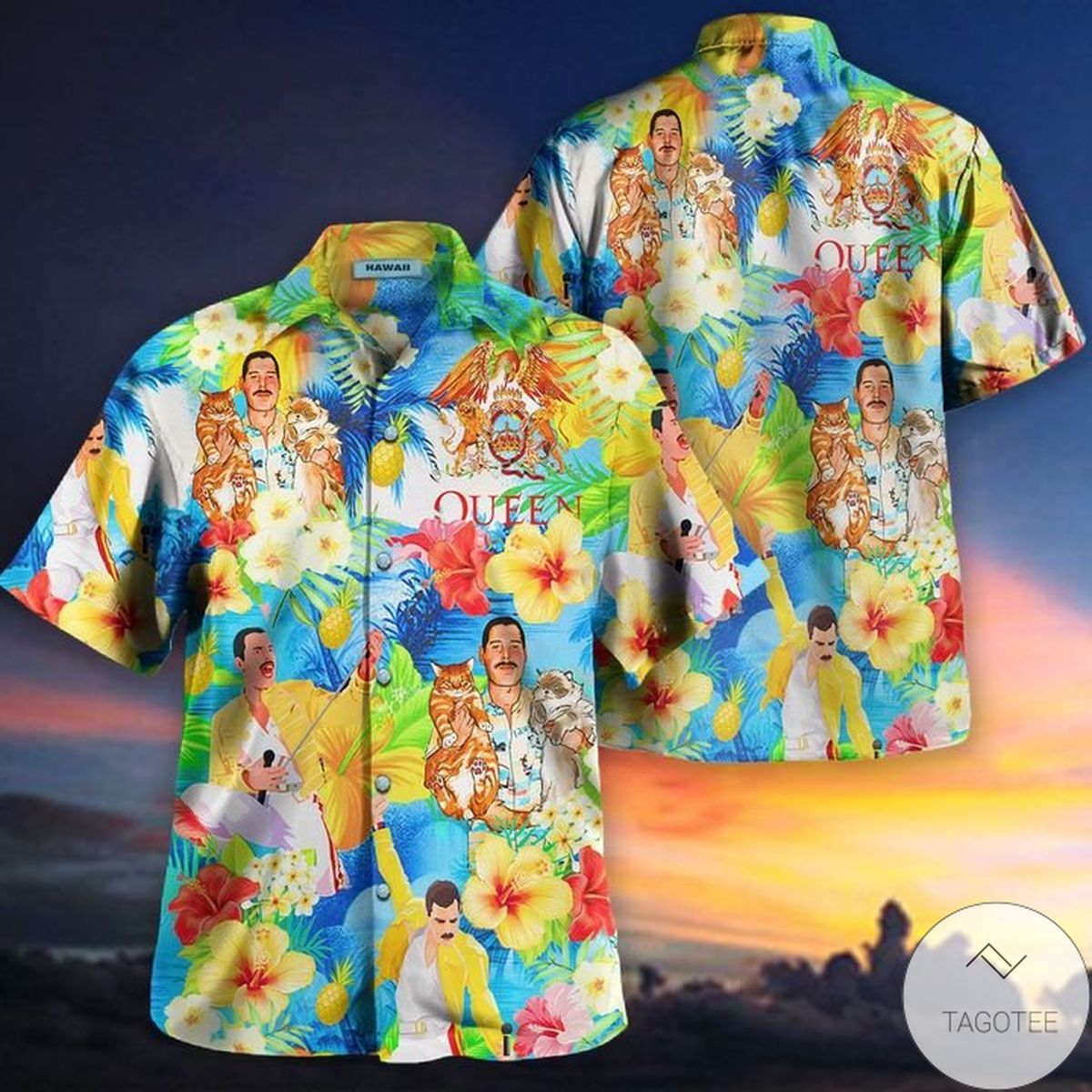 Freddie Mercury Queen Hawaiian Shirt