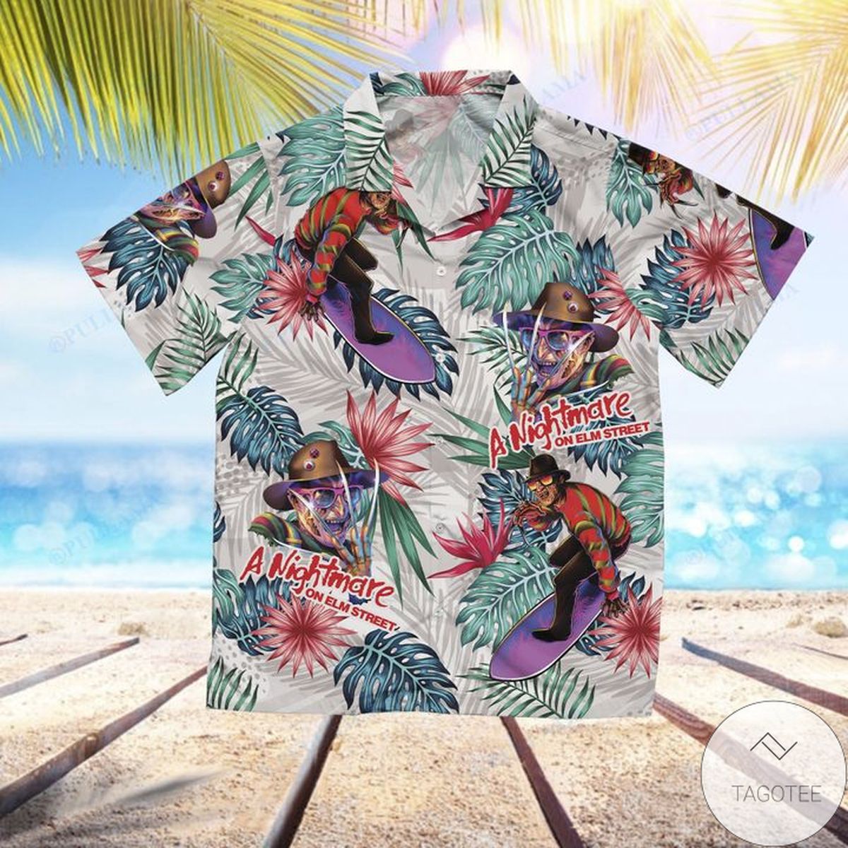 Freddy Krueger A Nightmare On Elm Street Hawaiian Shirt