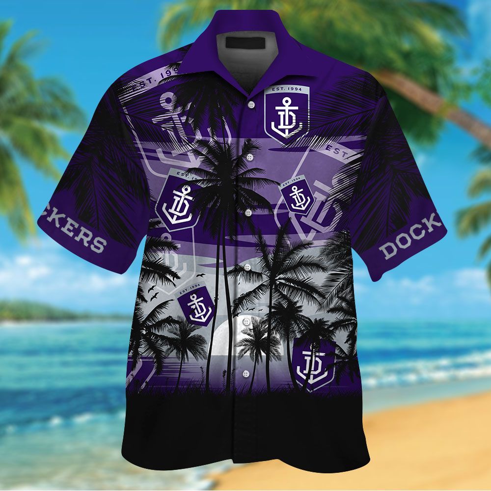 Fremantle Dockers Hawaiian Shirt Hot Trendy Summer 2024