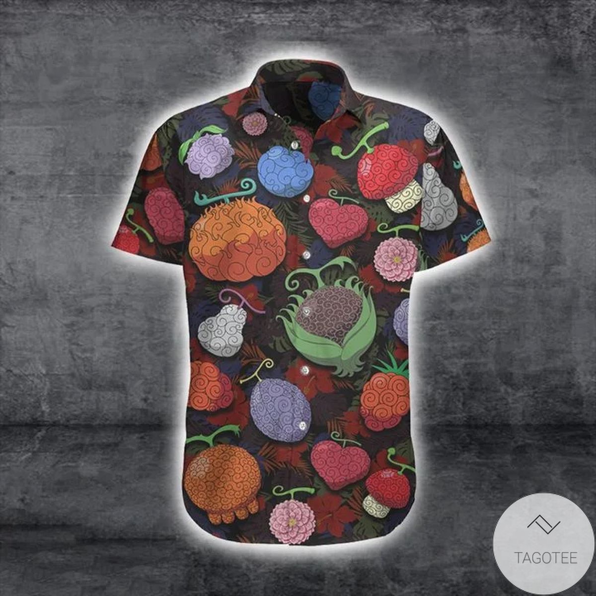 Fruit Devil Colorful One Piece Hawaiian Shirt