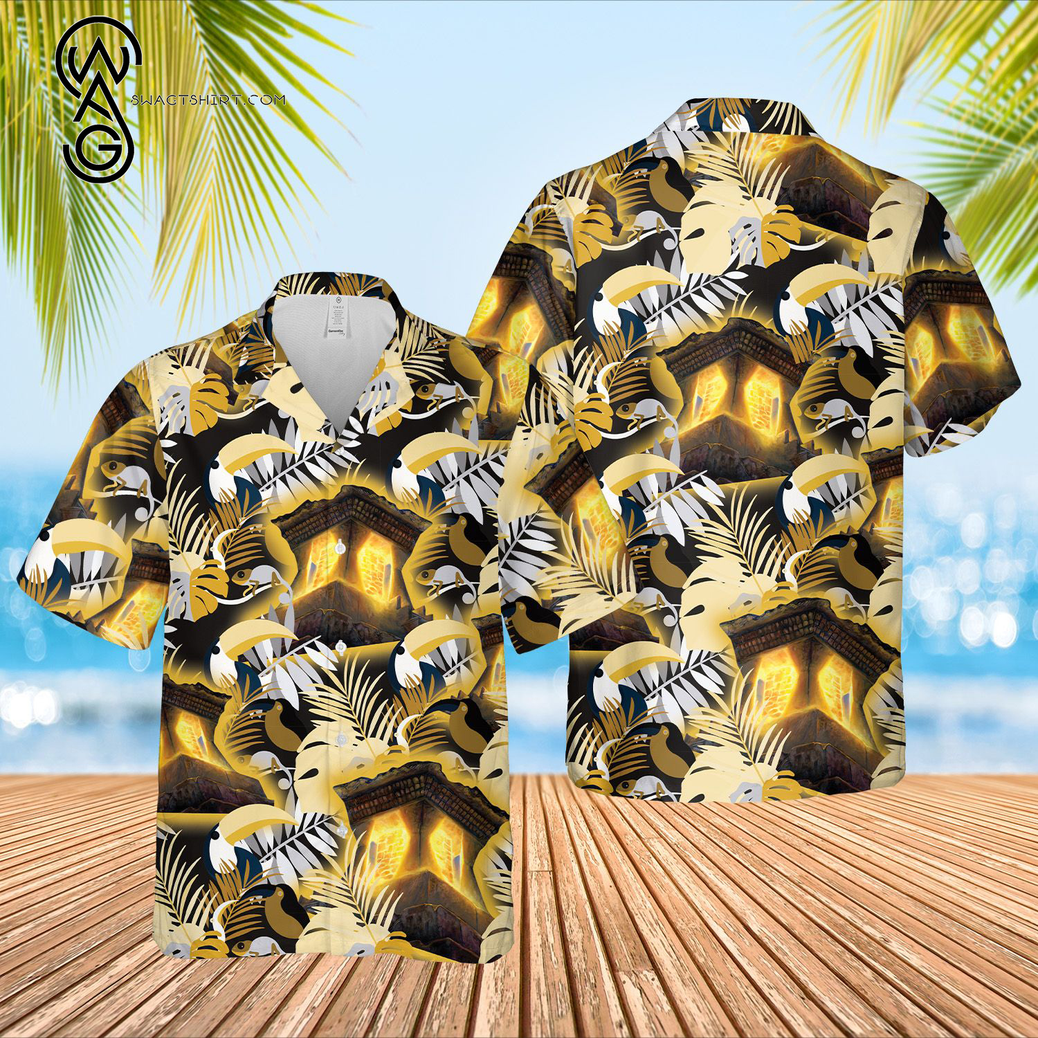 Game Magic The Gathering Mana Crypt Hawaiian Shirt