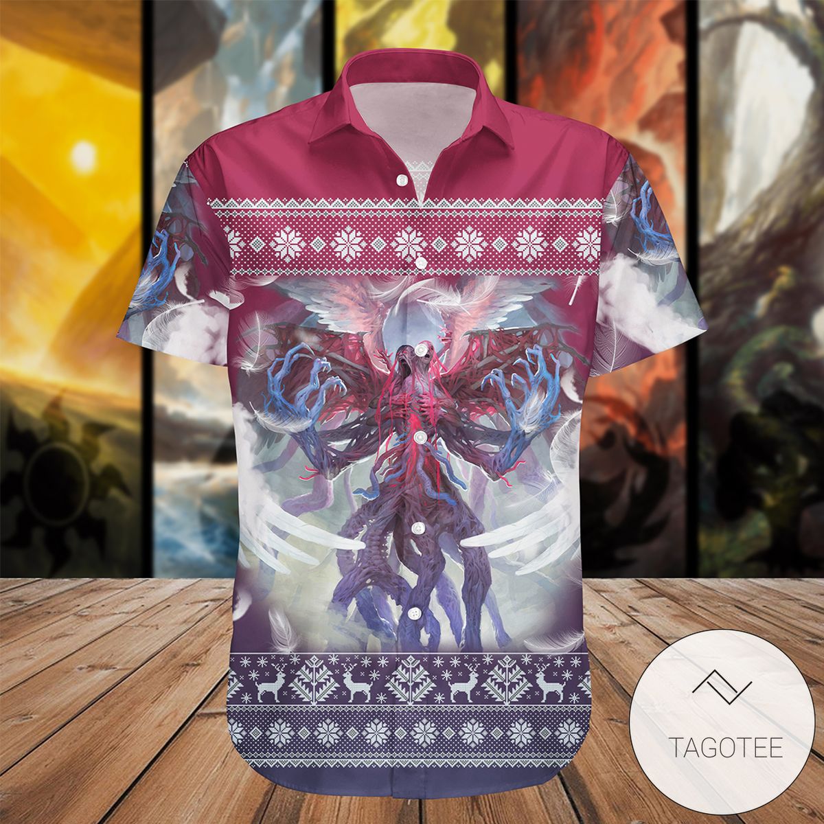 Game Mtg Brisela Voice Of Nightmares Hawaiian Shirt