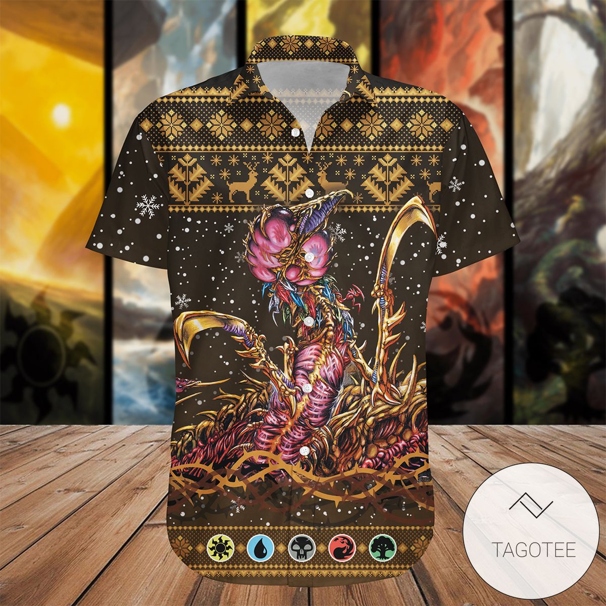 Game Mtg Sliver Queen Hawaiian Shirt- Tagotee