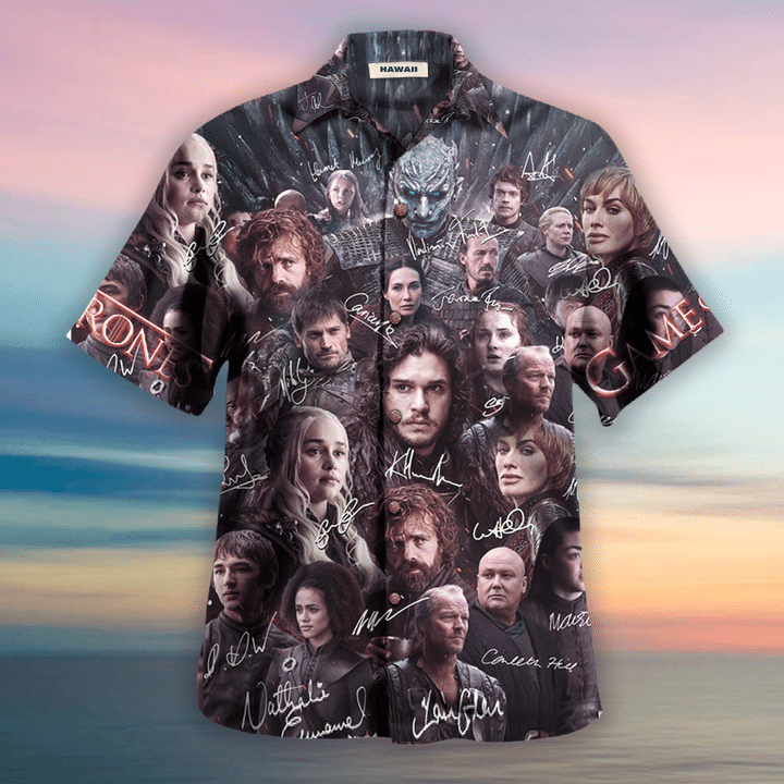 Game Of Thrones Winter Is Coming Hawaiian Shirt
