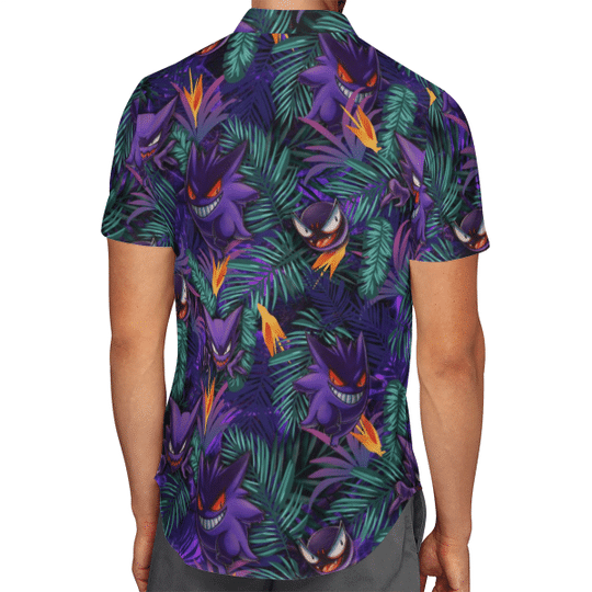 Gengar Evolution Hawaiian Shirt